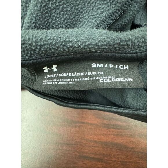 Under Armour Boys Black Loose Fit Hoodie Size Small - Picture 4 of 5